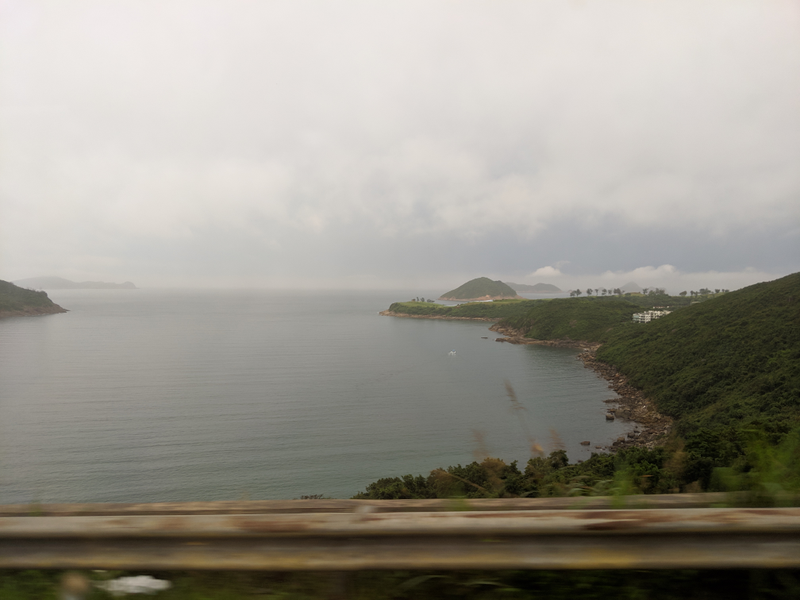 Contrary to common misconception, most of Hong Kong actually looks like this. Hiking is splendid, but we’re on our way to a coastal fishing village for seafood.